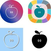 Apples Icon Design vector