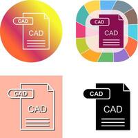 CAD Icon Design vector
