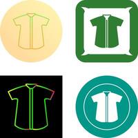 Check Shirt Icon Design vector