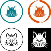 Cat Icon Design vector