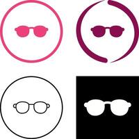 diseño de icono de gafas de sol vector