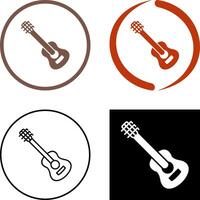 diseño de icono de guitarra vector