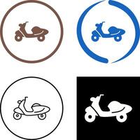 diseño de icono de scooter vector