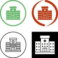 Hospital Icon Design vector