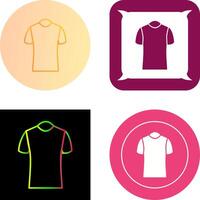 Polo Shirt Icon Design vector