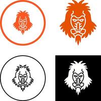 Mandrill Icon Design vector