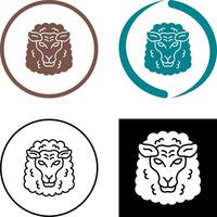 Sheep Icon Design vector