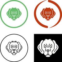 Dog Icon Design vector