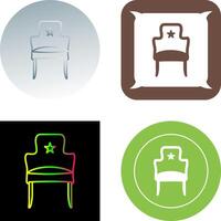diseño de icono de asiento vector