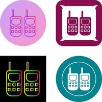 Walkie Talkie Icon Design vector