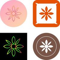 Flower Icon Design vector