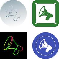 Announcement Speaker Icon Design vector