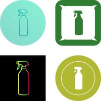 Spray bottle Icon Design vector