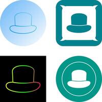 diseño de icono de sombrero vector