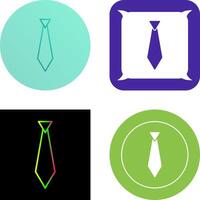 Tie Icon Design vector