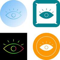 diseño de icono de ojo vector