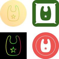 Bib Icon Design vector