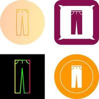 Pants Icon Design vector