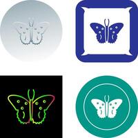 diseño de icono de mariposa vector