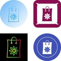 Pesticide Bags Icon Design vector