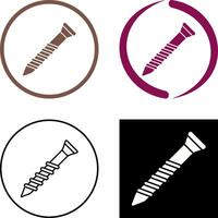 Screw Icon Design vector