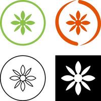 Flower Icon Design vector