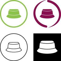 Men's Hat Icon Design vector