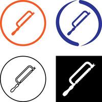 Hacksaw Icon Design vector