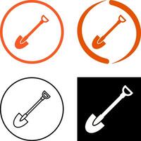 Shovel Icon Design vector