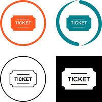 Tickets Icon Design vector