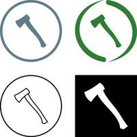 Wood Cutter Icon Design vector