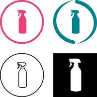 Spray bottle Icon Design vector