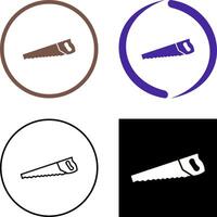 Handsaw Icon Design vector