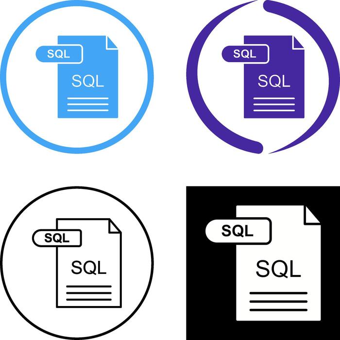 Sql Logo Vector Art, Icons, and Graphics for Free Download