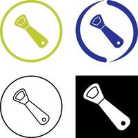 Bottle Opener Icon Design vector