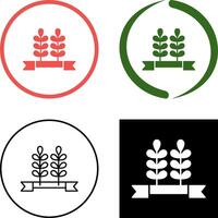 Wheat Icon Design vector