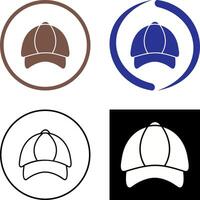 P Cap Icon Design vector