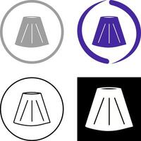 falda icono diseño vector