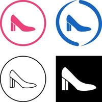 Heels Icon Design vector
