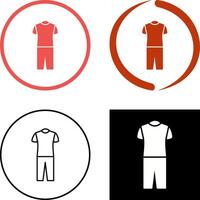 Pyjamas Suit Icon Design vector