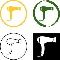 Hair Dryer Icon Design vector