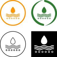 Moisture Icon Design vector