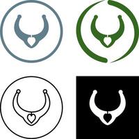 Necklace Icon Design vector