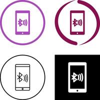 Connected Device Icon Design vector