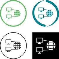 Internet Connectivity Icon Design vector