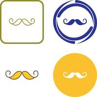 Moustache Icon Design vector