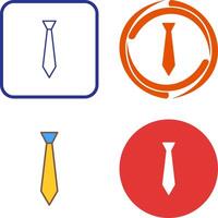 Tie Icon Design vector