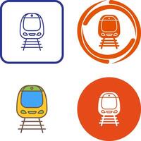 Train Icon Design vector