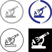 Microscope Icon Design vector