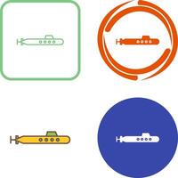diseño de icono submarino vector